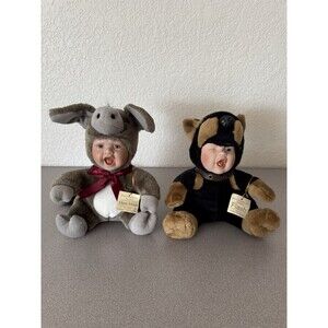 Babes in The Wild Porcelain Doll Set by Show Stoppers